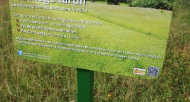 Panneau Fauchage tardif