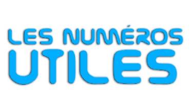 Les numéros utiles