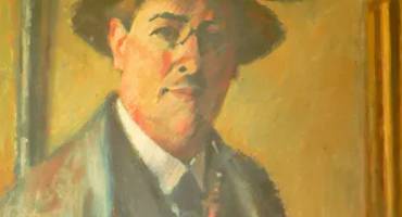 Charles Guérin • Autoportrait à la pipe