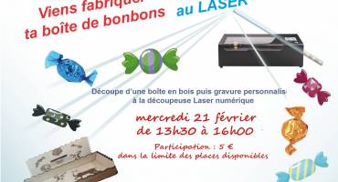 Flyer Boîtes à bonbons au laser