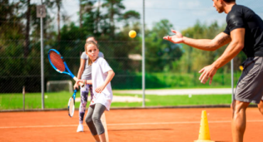 Cours de tennis