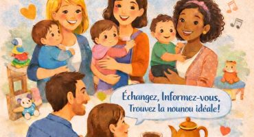 flyer pour inviter au café - rencontre
