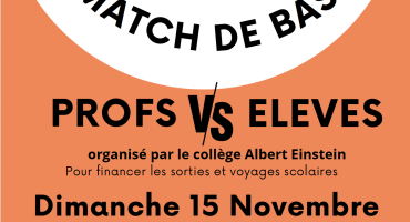 Basket Prof / élèves College Albert Einstein