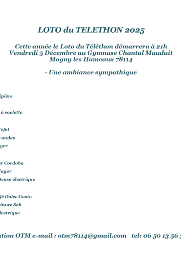 Lots pour le Loto