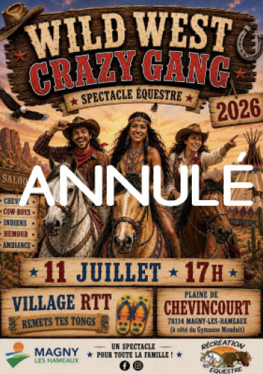 SPECTACLE ANNULÉ