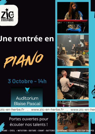 Rentrée en Piano Zic