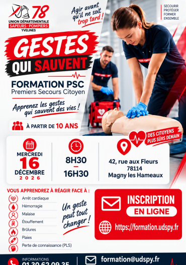 PSC : apprenez des gestes qui sauvent 
