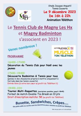 Affiche Téléthon 