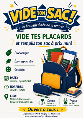 Vide ton sac !