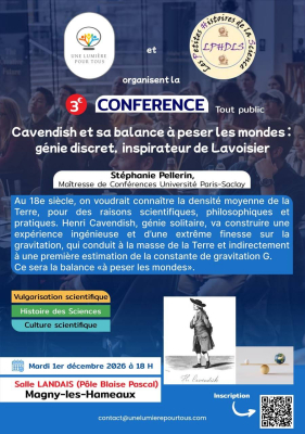  Cavendish et sa balance à peser les mondes : génie discret, inspirateur de Lavoisier