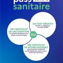 Le Pass sanitaire, c'est la présentation de l'une de ces 3 preuves 