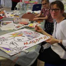 Atelier peinture à la manière de Stoul