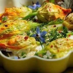 Fleurs de courgettes facies