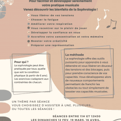 Flyer Sophrologie - Zic en herbe
