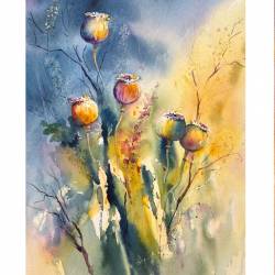 Expo chantal jodin eaux et lavis 