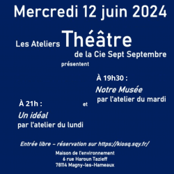 Affiche spectacle Sept Septembre 2024