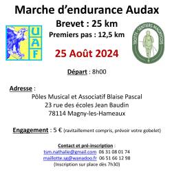 Affiche Audax 2024