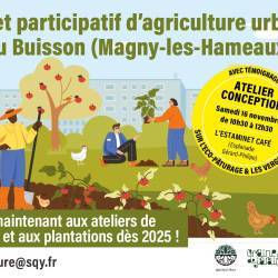 Agriculture urbaine RDV 16 novembre 2024