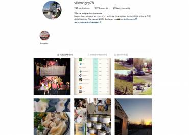 Page Instagram officielle de Magny-les-Hameaux