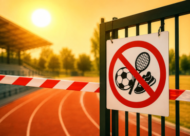 Fermeture des équipements sportifs