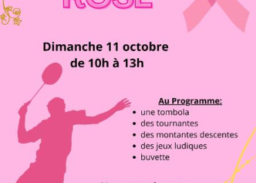 Evenement solidaire oct rose