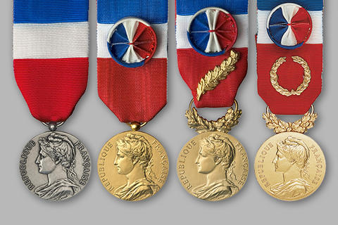 Remise de médailles du travail à 6 collaborateurs du Domaine