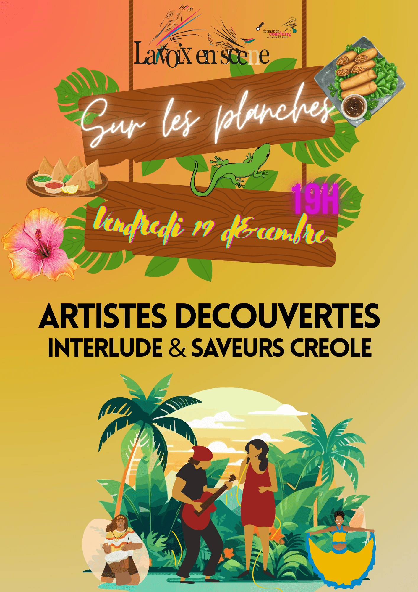 AFFICHE VOIX EN SCENE