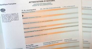 Attestation d'accueil