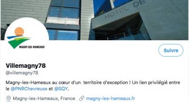 Page Twitter officielle de Magny-les-Hameaux