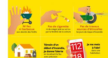 FEUX DE FORÊT Les prévenir et s'en protéger : 1 feu sur 2 est la conséquence d’une imprudence