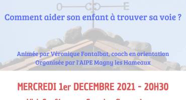 Conférence sur l'orientation - décembre 2021