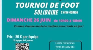 Tournoi foot solidaire 2ème edition