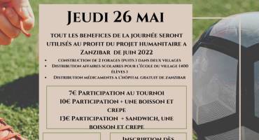 Tournoi football 26 mai 2022