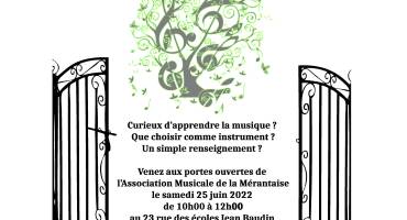 Vous voulez essayer un instrument ? rencontrer l'équipe pédagogique ? 