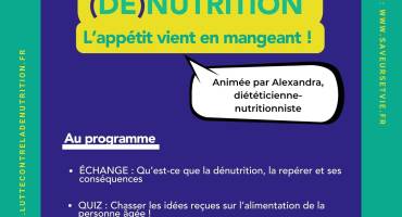 Conférence sur la "dé"nutrition