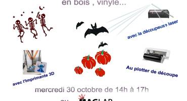 Atelier de fabrication de décorations pour Halloween