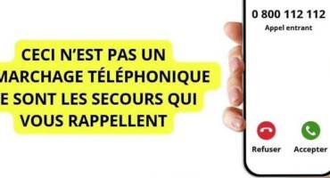 Les services de secours vous appellent désormais avec le 0800 112 112