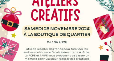 Ateliers créatifs 