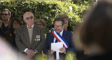 Cérémonie commémorative du 80e anniversaire de la Victoire des Alliés le 8 Mai 1945