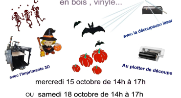 Atelier Halloween 2025 du Maglab