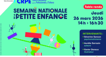 Table ronde semaine de la petite enfance - 26 mars 2026