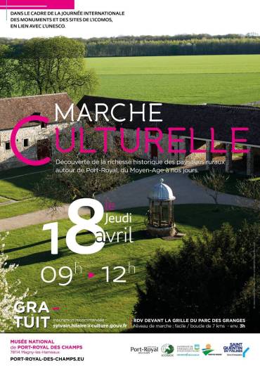 Marche culturelle à travers les paysages de Port-Royal-des-Champs