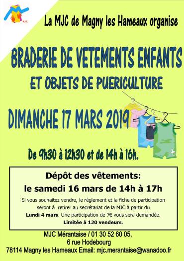 braderie vêtements