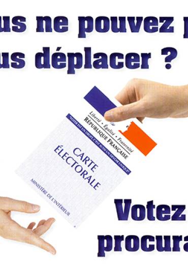 Service élections : le vote par procuration