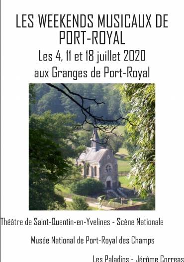 Week-ends musicaux de Port-Royal • Juillet 2020