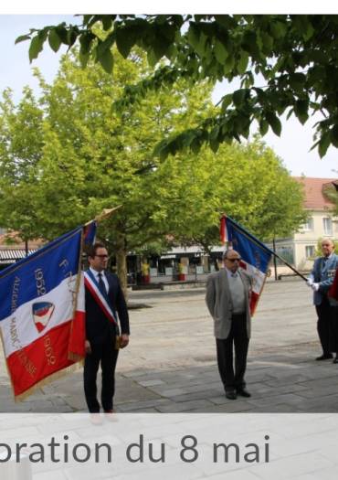 M. Girard lors de la commémoration du 8 mai 2020