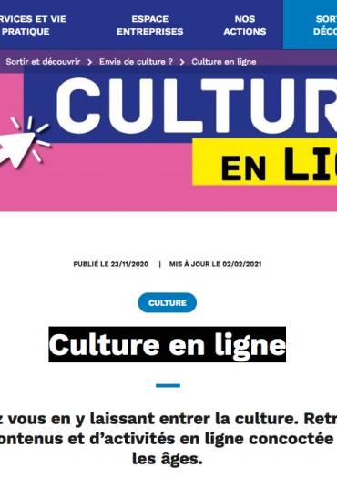 Culture en ligne