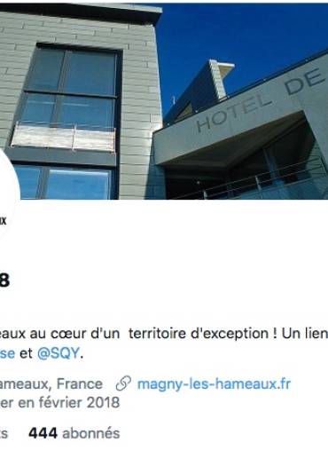 Page Twitter officielle de Magny-les-Hameaux