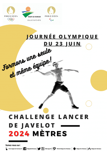 Cahllenge lancer de javelot