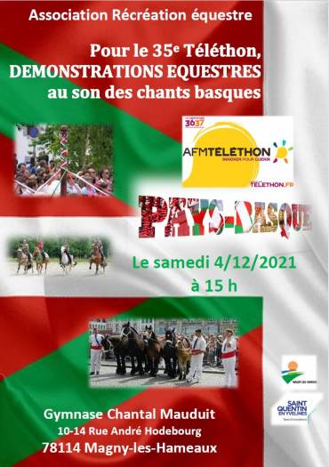 Affiche téléthon RE